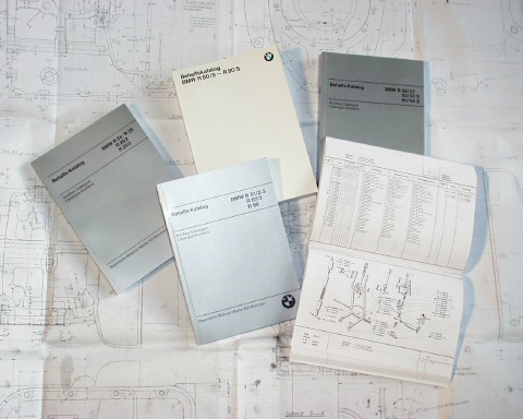 BMW part catalogues, exploded diagrams