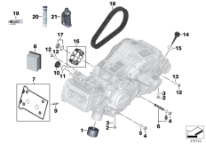 Goto diagram: BMW Classic Motorbike Model C 650 GT 16 (0C05, 0C15)( ECE ), Category 02.05 Service, engine oil / inspection :: Diagram: 02_0110