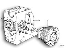 Goto diagram: BMW Classic Motorbike Model R 100 CS( USA ), Category 11.05 Short engine / Cylinder with pistons :: Diagram: 11_1684