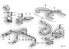 Goto diagram: BMW Classic Motorbike Model R 100 RT( USA ), Category 11.10 ENGINE VENTILATION :: Diagram: 11_1755
