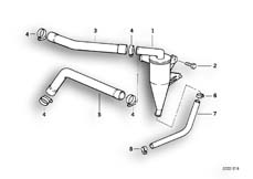 Goto diagram: BMW Classic Motorbike Model R 1100 RS 93 (0411,0416)( USA ), Category 11.15 ENGINE VENTILATION :: Diagram: 11_1840
