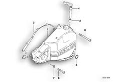 Goto diagram: BMW Classic Motorbike Model F 650 97 (0166)( USA ), Category 11.14 Engine housing cover, left :: Diagram: 11_1857