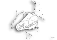 Goto diagram: BMW Classic Motorbike Model F 650 GS Dakar 04 (0176,0186)( USA ), Category 11.14 Engine housing cover, left :: Diagram: 11_2943