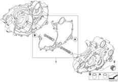 Goto diagram: BMW Classic Motorbike Model G 450 X (0145)( ECE ), Category 11.11 Seal set, engine housing, middle :: Diagram: 11_4235