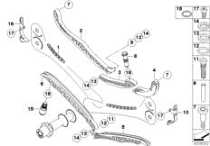 Goto diagram: BMW Classic Motorbike Model R 1200 RT 10 (0430,0440)( ECE ), Category 11.31 TIMING-VALVE TRAIN-TIMING CHAIN/CAMSHAFT :: Diagram: 11_4267