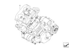 Goto diagram: BMW Classic Motorbike Model G 450 X (0145)( USA ), Category 11.05 Engine :: Diagram: 11_4284