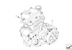 Goto diagram: BMW Classic Motorbike Model G 650 Xcountry 08 (0141,0151)( USA ), Category 11.05 Engine :: Diagram: 11_4285