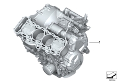 Goto diagram: BMW Classic Motorbike Model S 1000 R 17 (0D72)( BRA ), Category 11.05 Short engine / Cylinder with pistons :: Diagram: 11_5051
