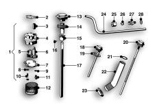 Goto diagram: BMW Classic Motorbike Model R66( ECE ), Category 11.41 Oil pump with strainer and drive :: Diagram: 11p0019
