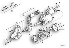 Goto diagram: BMW Classic Motorbike Model R 80 RT( ECE ), Category 12.15 STARTER PARTS / D6RA7 :: Diagram: 12_0762