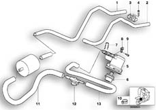 Goto diagram: BMW Classic Motorbike Model C1 (0191)( ECE ), Category 13.53 Fuel lines and pressure regulator :: Diagram: 13_0879