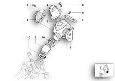 Goto diagram: BMW Classic Motorbike Model C1 200 (0192)( ECE ), Category 13.54 Throttle housing Assy :: Diagram: 13_0897