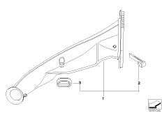Goto diagram: BMW Classic Motorbike Model R 1200 ST (0328,0338)( USA ), Category 13.71 Intake manifold :: Diagram: 13_1111