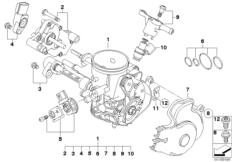 Goto diagram: BMW Classic Motorbike Model G 450 X (0145)( USA ), Category 13.54 Throttle housing Assy :: Diagram: 13_1275