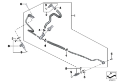 Goto diagram: BMW Classic Motorbike Model R 1200 GS 17 (0A51, 0A61)( ECE ), Category 13.53 FUEL DISTRIBUTOR/PRESSURE REGULATOR :: Diagram: 13_1514