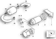 Goto diagram: BMW Classic Motorbike Model R 1100 S 98 (0422,0432)( USA ), Category 16.14 FUEL SUPPLY/PUMP/FILTER :: Diagram: 16_0363