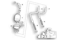 Goto diagram: BMW Classic Motorbike Model F 650 CS 02 (0174,0184)( USA ), Category 16.14 Fuel filter :: Diagram: 16_0519