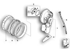 Goto diagram: BMW Classic Motorbike Model R 1200 R 11 (0400,0490)( ECE ), Category 16.14 Fuel pump and fuel level sensor :: Diagram: 16_0649