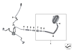 Goto diagram: BMW Classic Motorbike Model R 1200 GS 04 (0307,0317)( ECE ), Category 16.12 Fuel Supply :: Diagram: 16_0986