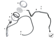 Goto diagram: BMW Classic Motorbike Model R 1200 GS 04 (0307,0317)( USA ), Category 16.14 Sucking jet pump with lines :: Diagram: 16_0987