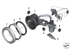 Goto diagram: BMW Classic Motorbike Model K 1600 Bagger (0F51, 0F53)( ECE ), Category 16.14 Fuel pump / lever sensor :: Diagram: 16_1133