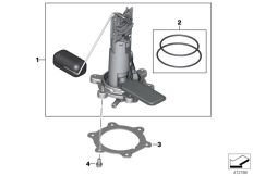 Goto diagram: BMW Classic Motorbike Model G 310 GS (0G02, 0G12)( USA ), Category 16.14 Fuel pump / lever sensor :: Diagram: 16_1139