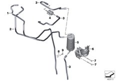 Goto diagram: BMW Classic Motorbike Model F 850 GS (0B09, 0B19)( ECE ), Category 16.13 Activated Charcoal Filter/FUEL VENTILAT :: Diagram: 16_1213