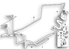 Goto diagram: BMW Classic Motorbike Model C1 (0191)( ECE ), Category 17.12 Cooling water pipes/expansion tank :: Diagram: 17_0190