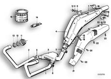 Goto diagram: BMW Classic Motorbike Model R 80 ST( USA ), Category 18.05 Exhaust system :: Diagram: 18_0272