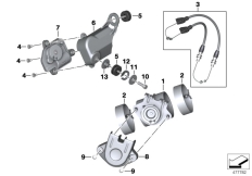 Goto diagram: BMW Classic Motorbike Model R nineT 16 (0J01, 0J03)( USA ), Category 18.51 Exhaust flap :: Diagram: 18_1206
