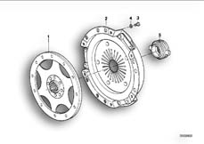 Goto diagram: BMW Classic Motorbike Model A10 B08( ECE ), Category 21.05 Clutch :: Diagram: 21S0075