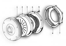 Goto diagram: BMW Classic Motorbike Model R50( ECE ), Category 21.05 Clutch - single parts :: Diagram: 21_0158