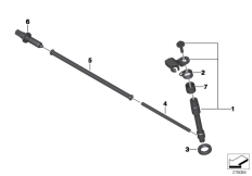 Goto diagram: BMW Classic Motorbike Model HP4 (0D01, 0D11)( USA ), Category 21.51 Clutch control :: Diagram: 21_0246