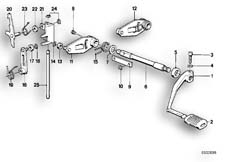 Goto diagram: BMW Classic Motorbike Model K 1100 RS (0522,0532)( ECE ), Category 23.31 5-SPEED TRANSMISSION SHIFTING PARTS :: Diagram: 23_0276