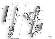 Goto diagram: BMW Classic Motorbike Model R45T( ECE ), Category 31.10 FORK SLIDER :: Diagram: 31_0297