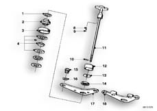 Goto diagram: BMW Classic Motorbike Model R26( ECE ), Category 31.20 Upper fork cross brace :: Diagram: 31_0470