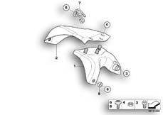 Goto diagram: BMW Classic Motorbike Model F 650 CS 04 (0177,0187)( ECE ), Category 31.42 Stabilizer, front :: Diagram: 31_0653
