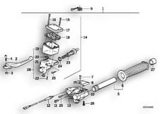 Goto diagram: BMW Classic Motorbike Model K 100 RS 83 (0502,0503,0513)( USA ), Category 32.10 Handle unit, right :: Diagram: 32_0764