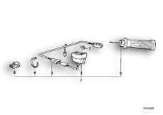 Goto diagram: BMW Classic Motorbike Model R 100 GS( USA ), Category 32.15 Retrofit kit, heated handle :: Diagram: 32_0781