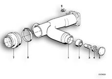 Goto diagram: BMW Classic Motorbike Model R 80 RT( ECE ), Category 33.15 Rear wheel swinging arm :: Diagram: 33_0642