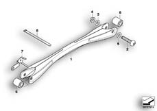 Goto diagram: BMW Classic Motorbike Model K 1300 R (0518,0519)( USA ), Category 33.35 Tension struts with mounting :: Diagram: 33_1243