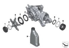 Goto diagram: BMW Classic Motorbike Model K 1600 Bagger (0F51, 0F53)( ECE ), Category 33.74 Bevel gear, single parts :: Diagram: 33_1677
