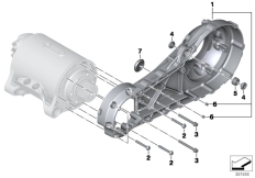 Goto diagram: BMW Classic Motorbike Model C evolution (0C03)( ECE ), Category 33.35 Rear wheel swinging arm :: Diagram: 33_1791