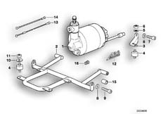 Goto diagram: BMW Classic Motorbike Model K 75 S (0563,0572)( USA ), Category 34.15 Pressure modulator ABS I :: Diagram: 34S0638
