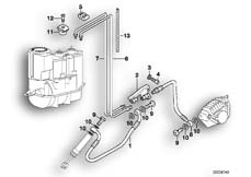 Goto diagram: BMW Classic Motorbike Model K 1200 RS 97 (0544,0554)( ECE ), Category 34.32 BRAKE PIPE REAR ABS :: Diagram: 34_0695