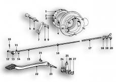 Goto diagram: BMW Classic Motorbike Model R25/3( ECE ), Category 34.10 Rear wheel brake :: Diagram: 34_0907