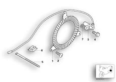Goto diagram: BMW Classic Motorbike Model G 650 GS 09 (0178,0179)( USA ), Category 34.52 Rear-brake sensor :: Diagram: 34_1023