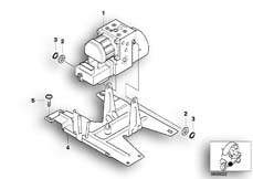 Goto diagram: BMW Classic Motorbike Model C1 (0191)( ECE ), Category 34.51 PRESSURE MODULATOR OF ANTI BLOCK SYSTEM :: Diagram: 34_1082