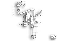 Goto diagram: BMW Classic Motorbike Model F 650 CS 04 (0177,0187)( ECE ), Category 34.31 Brake master cylinder :: Diagram: 34_1261