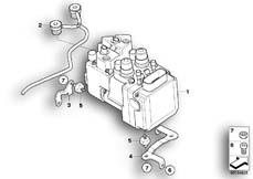 Goto diagram: BMW Classic Motorbike Model R 1200 ST (0328,0338)( ECE ), Category 34.51 Pressure modulator Integral ABS :: Diagram: 34_1409
